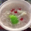 ทับทิมกรอบ+มะพร้าวแก้ว+สลิ่ม