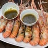 กุ้งเผาเกลือ(ใหญ่)  โลละ 500 บาท