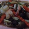 ผัดเห็ดโคนกุ้ง