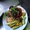 ข้าวหมูแดงหมูกรอบ อร่อยฝุดฝุด