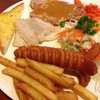 สเต็กหมู ปลา ไส้กรอก (179 บาท)