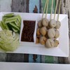 ลูกชิ้นปิ้ง หมูล้วน