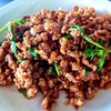 หมูสับผัดกะเพรา