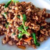 หมูสับผัดกะเพรา