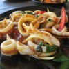 ปลาหมึกผัดพริกเผา