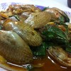หอยลายผัดพริกเผา