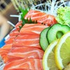 Salmon Sashimi 2 เซ็ท