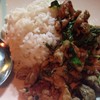 กะเพราหมูราดข้าว 35฿