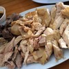 ไก่สับจานใหญ่พร้อมเครื่องใน 120 บาท