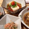 เครื่องเคียง: Agedashi Tofu/ Okra/ Spinach Gomaae/ Unagi ต้มซีอิ๊ว