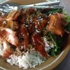 ข้าวหมูกรอบเป็ดย่าง
