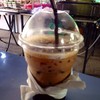 กาแฟลาเต้เย็น น้ำแข็งน้อย