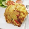 ข้าวหน้าไข่เจียวต้มยำ