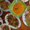 อร่อยทุกอย่าง แกงเหลืองปลาข่อน กบทอด ปลาบึกผัดฉ่า 