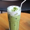 Iced Green Tea Latte