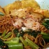 บะหมี่เกี๊ยวหมูแดงแห้ง แยกน้ำซุป อร่อยโดนใจ >_<