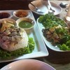 หอยนางรมทรงเครื่อง กะ หมูมะนาว