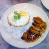 ข้าวหน้าหมูกรอบ