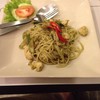 สปาเกตตี้แกงเขียวหวานไก่