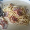 สปาเก็ตตี้คาโบนาร่า / Carbonara Spaghetti (50B)