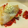 Banana Strawberry Pan Crepe