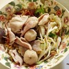 ใหญ่แห้งหมูหมัก+ลูกชิ้น ไม่ใส่ซีอิ๊วดำ 35 บาท