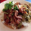 ข้าวขาหมู ผักกาดดองเปรี้ยวไปหน่อย