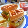 Ham & Cheese Waffle