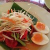 ตำไข่มะตูมกุ้งสด