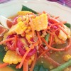 ตำข้าวโพดไข่เค็ม