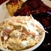 BBQ Baby Back Ribs + Mashed Potato + Coleslaw