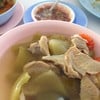 แกงจืดกระดูกหมูผักกาดดองใส่มะระ