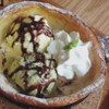 Ice cream on Pancake