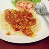 สปาเก็ตตี้ซอสหมู >< 