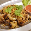 ใส้ตันทอดกระเทียม
