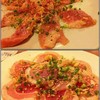 เนื้อสะโพกไก่ กับ หมูสามชั้น