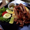 ข้าวผัดหมูย่าง