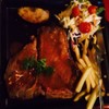 ทีโบนสเต็กเนื้อ