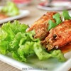 กุ้งราดซอส OX