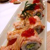 Salmon Aburi Roll 350฿