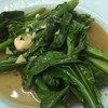 ผัดคะน้าฮ่องกงน้ำมันหอย
