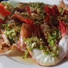 กุ้งสะดุ้งไฟทีเด็ดเลยครับอร่อยใจละลาย 600.-