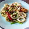 ปลาหมึกผัดไข่เค็ม