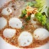 ก๋วยเตี๋ยวต้มยำ ลูกชิ้นปลากราย