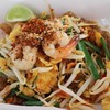 ผัดไทยวุ้นเส้นกุ้งสด