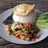 ข้าวกะเพราไก่+ไข่ดาว