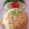 ข้าวผัดโหวเหม่ย ใส่มะม่วงสุกด้วย