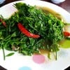 ผักหวานผัดน้ำมันหอย