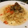 Spaghetti with Scallops and Prawn Roe Cream Sauce