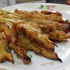 หมูสะเต๊ะเค็มไปหน่อย